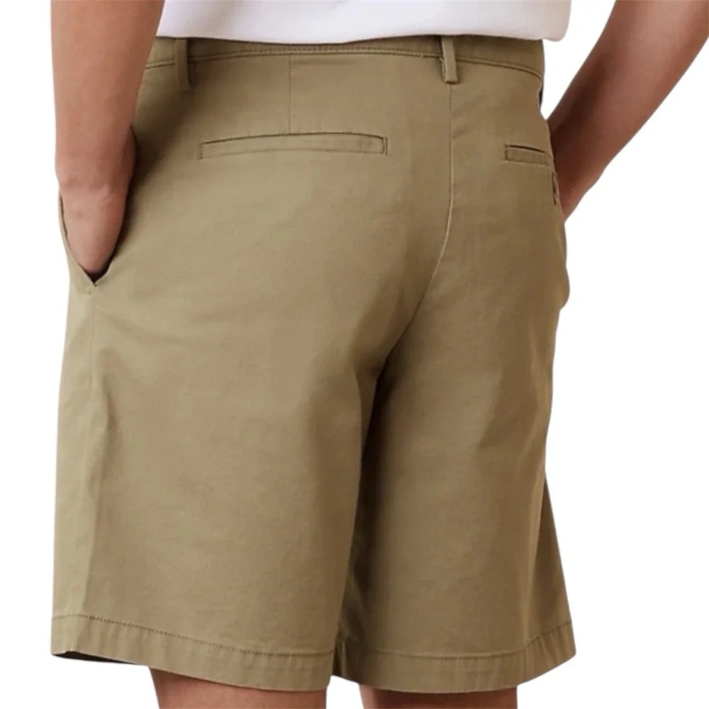 BANANA REPUBLIC Lived In Short Man Size 36 Flat Front Chino‎ Shorts 9